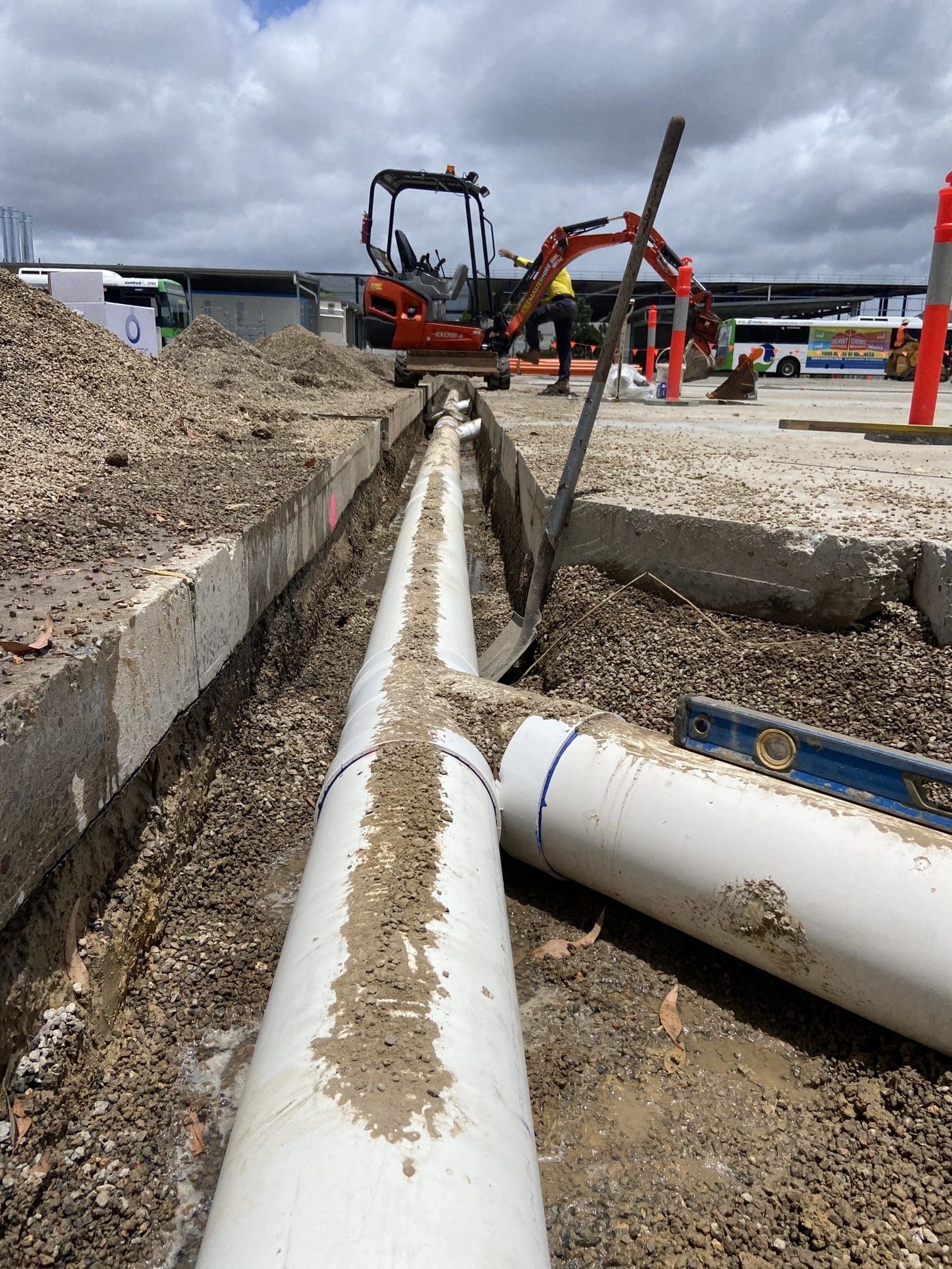 3291 civil plumbing work