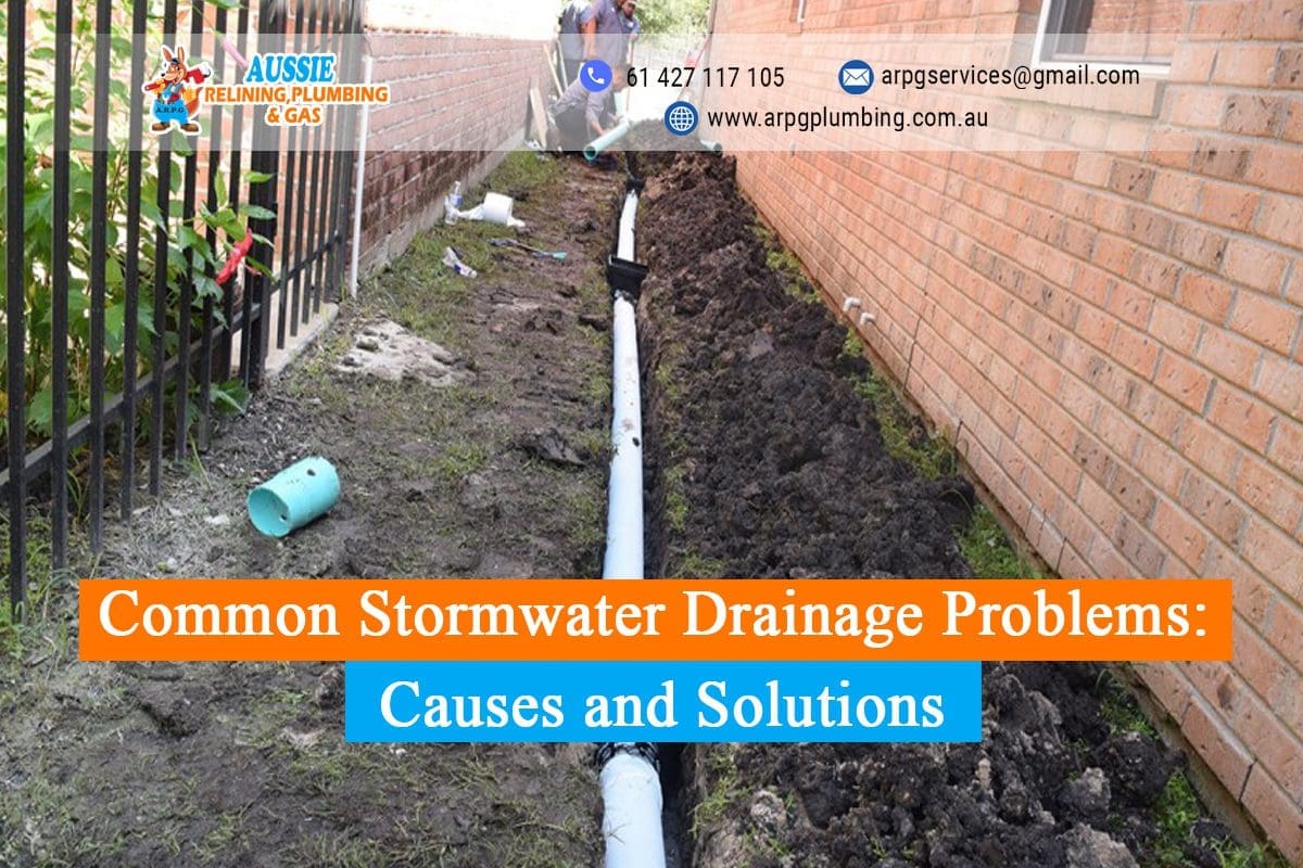 garden drainage problems